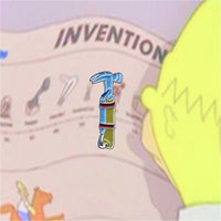 hammer pin (rlygoods x the simpsons unofficial)